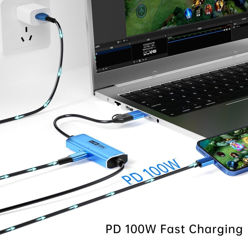 YOUGO LEE بطاقة التقاط الفيديو USB C - Image 4